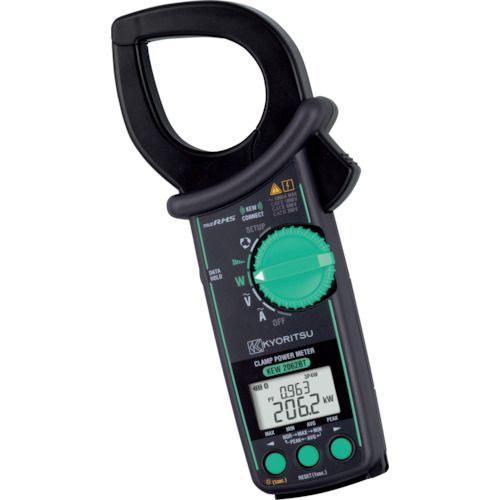 【SS制限事項 38万商いもの以上10%OFF】 ＫＹＯＲＩＴＳＵ クランプパワーメータ（Ｂｌｕｅｔｏｏｔｈメール交換役立つこと積み上げる） 1台 (KEW2062BT)