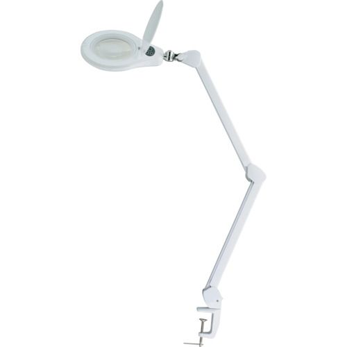 【期間限定!対象商品P2～20倍】 ＳＫ　アーム式ＬＥＤ拡大鏡　無段階調光機能付　２倍　Φ１１６ｍｍ　1台 (LS2125AD)