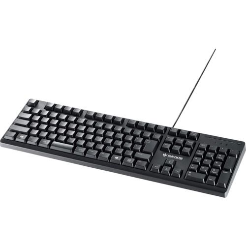 【期間限定!対象商品P2～20倍】 ＢＵＦＦＡＬＯ　ＵＳＢ＆ＰＳ／２接続　有線ゲーミングキーボード　ＰＳ４対応　ブラック　1個 (BSKBCG300BK)