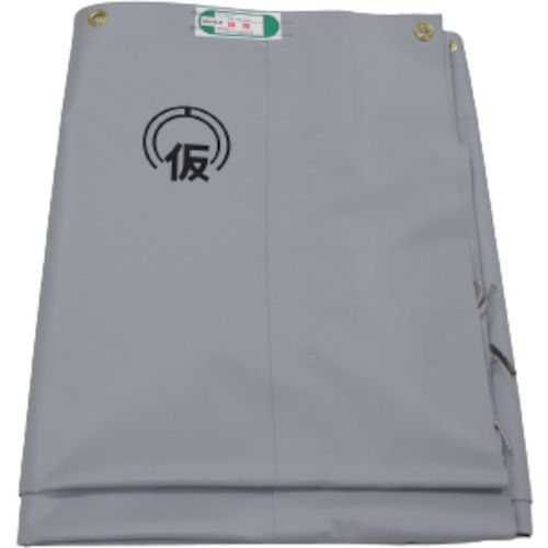 【期間限定!対象商品P2～20倍】 萩原　防音シート（塩ビ）仮説工業会認定品　グレー　１．８ｍ×３．４ｍ　1枚 (EBBOUON1834)
