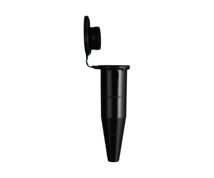 【期間限定!対象商品P2～20倍】 1.5mL 遮光ﾏｲｸﾛﾁｭｰﾌﾞ 黒 131-915BL 1袋(1000本入)