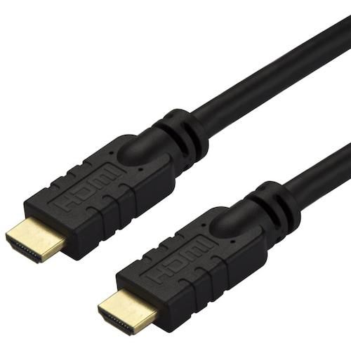 【期間限定!対象商品P2～20倍】 ＳｔａｒＴｅｃｈ　ＨＤＭＩ　２．０ケーブル／１０ｍ／４Ｋ６０Ｈｚ／ＣＬ２定格／オス・オス／ブラック　1本 (HD2MM10MA)｜福祉用具のバリューケア