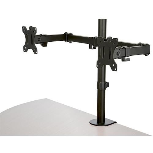 【期間限定!対象商品P2～20倍】 ＳｔａｒＴｅｃｈ　モニターアーム／左右２画面／最大３２インチ／耐荷重８ｋｇ（各液晶）／多関節／ＰＣ　パソコン　ディスプレイアーム　1台 (ARMDUAL2)