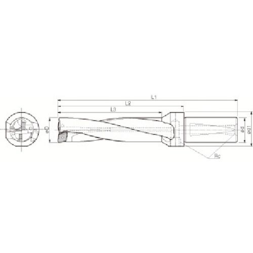 【SS制限事項 38万商いもの以上10%OFF】 京セラ 神通力せん孔機 ＤＲＺ型用ホルダ 産業深さ４×コロンビア特別区 1個 (S32DRZ3212810)