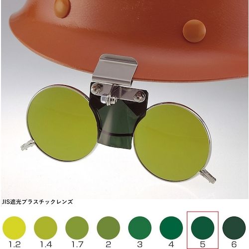【期間限定!対象商品P2～20倍】 ＴＯＡ　ＢＯＪＩＮ　ＭＰヘルメット取付遮光めがね　３８３Ｂ　ＴＢＰ５　1個 (383BTBP5)