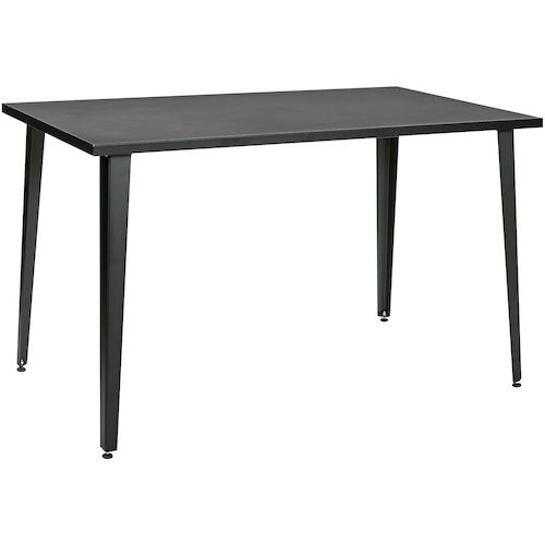 【期間限定!対象商品P2～20倍】 ＴＲＵＳＣＯ　超軽量アルミデスク　ブラック　１２００ｘ７００ｘ７２０　1台 (ULAD1270BK)