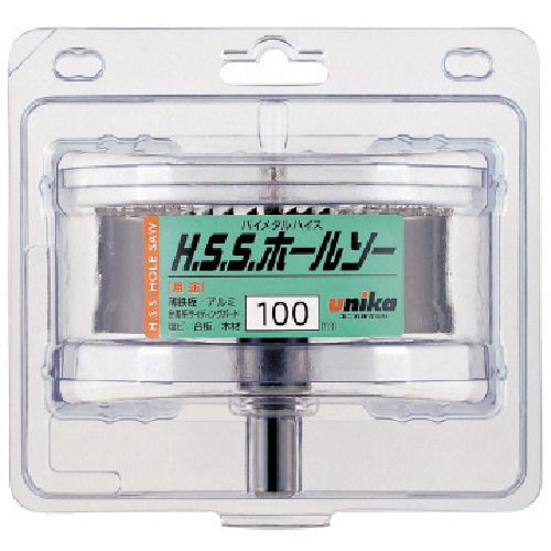 【期間限定!対象商品P2～20倍】 ＵＮＩＫＡ　ＨＳＳ　ハイスホールソー１２０ｍｍ　1本 (HSS120)