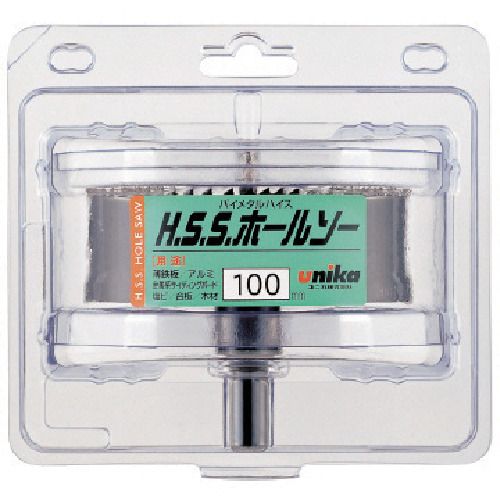 【期間限定!対象商品P2～20倍】 ＵＮＩＫＡ　ＨＳＳ　ハイスホールソー８５ｍｍ　1本 (HSS85)