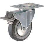 【期間限定!対象商品P2～20倍】 ハンマー　Ｍシリーズ　自在　ＳＰ付　ウレタン車　１００ｍｍ　トータルロック　1個 (415MKUB100)
