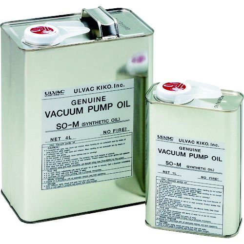 【期間限定!対象商品P2～20倍】 ＵＬＶＡＣ　真空ポンプ油（ＳＯ－Ｍ　４Ｌ缶）　1缶 (SOM4L)