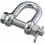 【期間限定!対象商品P2～20倍】 水本　ステンレス　ＳＢＭシャックル　呼び１３ｍｍ　使用荷重：８．８２ｋＮ　1個 (SBM13)