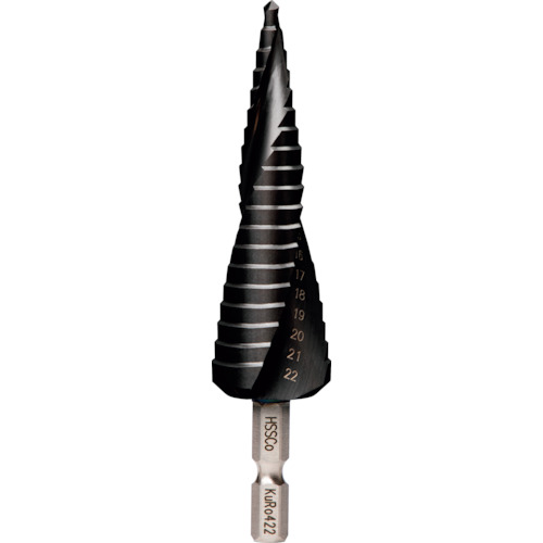 【期間限定!対象商品P2～20倍】 ウイニングボア　クロステップドリル　４～２２ｍｍ　1本 (KURO422)