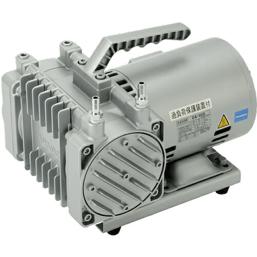 【期間限定!対象商品P2～20倍】 ＵＬＶＡＣ　ＤＡ－６０Ｓ単相２００－２２０Ｖ　ダイアフラム型ドライ真空ポンプ　1台 (DA60S200220V)