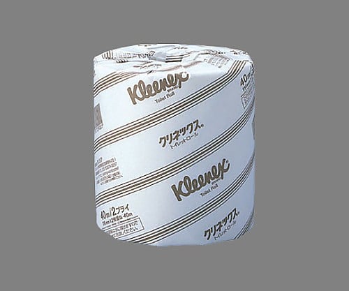 【期間限定!対象商品P2～20倍】 クリネックス トイレットロール 40m ダブル 1箱（80個入）　20110 1箱(80個入)｜福祉用具のバリューケア