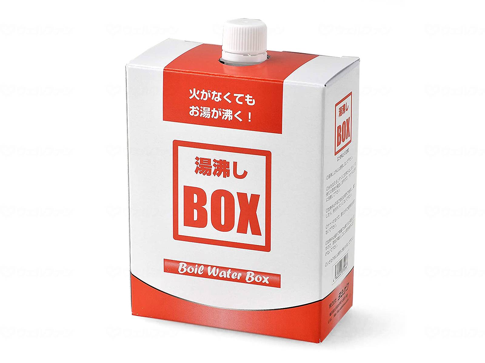 【SS押さえる 38万商いもの以上10%OFF】 角利製作湯わかしBOX(熱のある状態剤3個入) ｹｰｽ