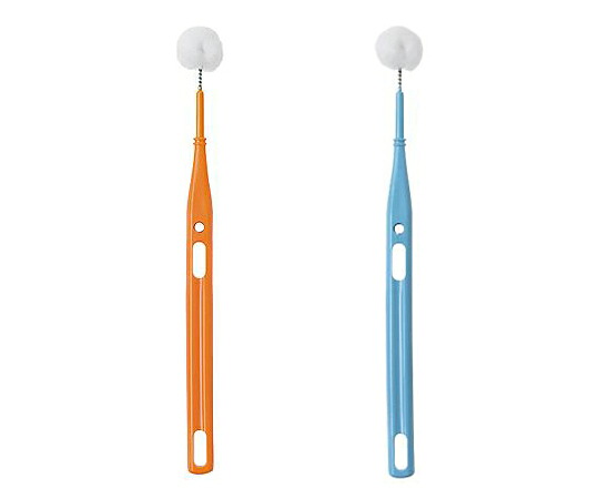 【SS押さえる 38万商いもの以上10%OFF】 ミニモアブラシ オレンジ色・青み 12本（各色6本） 1箱(12本入)