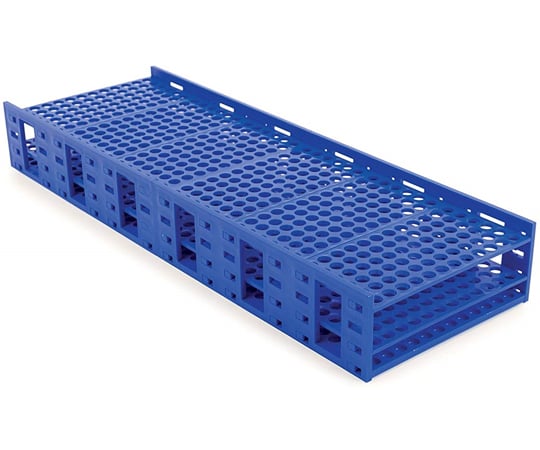 【期間限定!対象商品P2～20倍】 Mega Rack Tube Rack Double for 10-13mm Tubes Blue　120113 1個