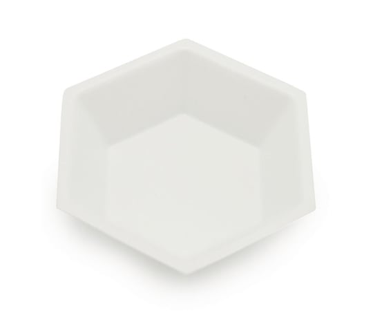 【SS制限事項 38万商いもの以上10%OFF】 Hexagonal Weigh Boat Medium Anti-static White 1箱（500個入） HS14251B 1箱(500個入)