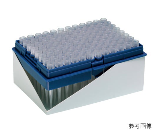 【期間限定!対象商品P2～20倍】 100μL フィルターチップ 交換プレート 滅菌 1箱（96本&times;10プレート入）　126-100S 1箱(96本&times;10プレート入)｜福祉用具のバリューケア