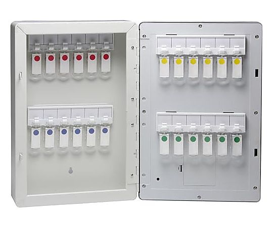 【期間限定!対象商品P2～20倍】 暗証番号キーボックステンキー式 24個吊　KS-7121 1個