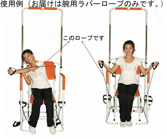 【期間限定!対象商品P2～20倍】 YMHT-250用腕用ラバーロープ　YMHT-250HR 1個