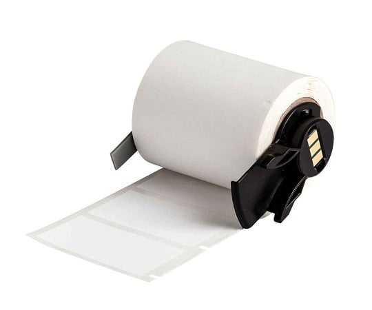 【期間限定!対象商品P2～20倍】 凍結面粘着ラベル 250枚/巻 M6-78-490 1巻(250枚入)