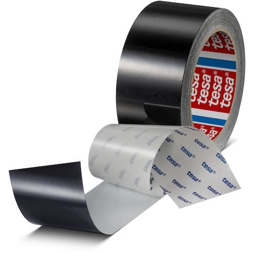 【SS押さえる 38万商いもの以上10%OFF】 ｔｅｓａ 高耐久伝達ルート磁気テープ テサ６０９６０ 黒 ５０粍×２０ｍ 1巻 (609605020BK)