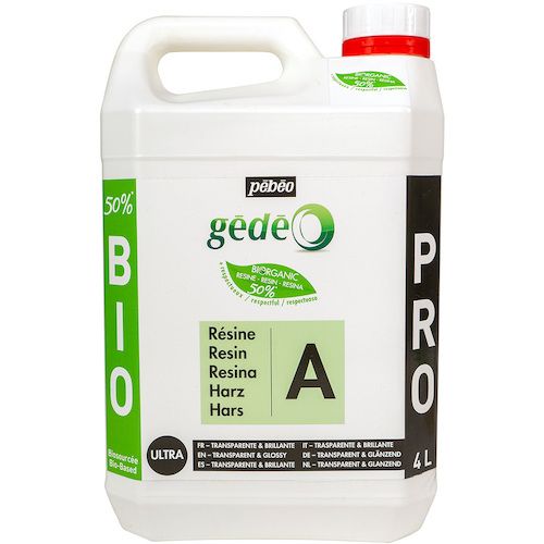 【SS制限事項 38万商いもの以上10%OFF】 Ｐｅｂｅｏ バイオベース・クリスタルレジンキット６Ｌ（主剤４Ｌ＋固くなる剤２Ｌ） 1個 (766145)