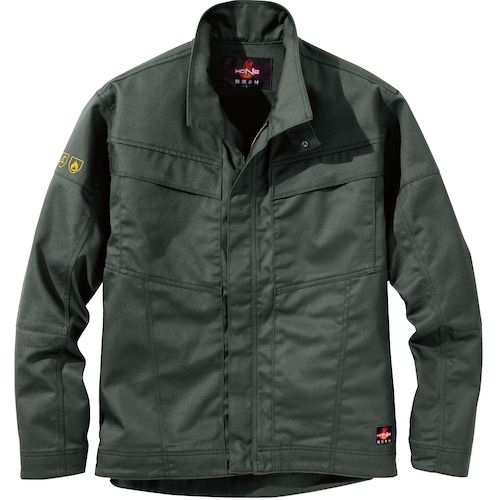 【SS押さえる 38万商いもの以上10%OFF】 ＨＯＮＯ 難燃上衣 ＬＬ カーキ 1着 (4403LL38)