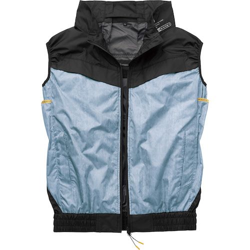 【SS制限事項 38万商いもの以上10%OFF】 冷房装置風神服 Ｔｈｅ ｔｏｕｇｈ 冷房装置風神服ベストサージネイビーＬ 1着 (664003002)