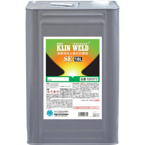 【SS押さえる 38万商いもの以上10%OFF】 イチネンケミカルズ クリンウエルド 辰巳 １８Ｌ 1缶 (020372)