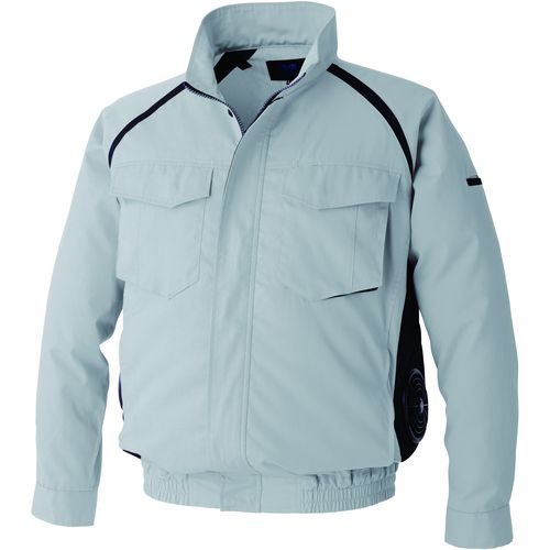 【SS制限事項 38万商いもの以上10%OFF】 冷房装置服 冷房装置服［［Ｒ下］］ 長袖上衣 お召しもののみ しろがね色 ＬＬ 1着 (KU92400K30S4)