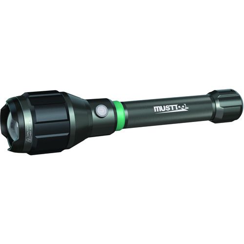 【期間限定!対象商品P2～20倍】 ＭＵＳＴＴＯＯＬ　充電式フラッシュライト　１２０００ＬＭ　ブラック　1個 (87265)
