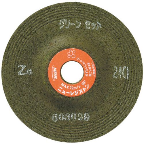 【SS制限事項 38万商いもの以上10%OFF】 ＮＲＳ 重摩擦用剃刀砥 緑であることゼット １８０×６×２２ ＺＧ２４Ｓ 25枚 (GNZ1806ZG24S)
