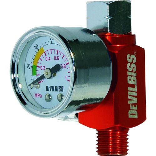 【SS押さえる 38万商いもの以上10%OFF】 ＤｅＶｉｌｂｉｓｓ 鵞鳥手元エア湖弁膜（ゲージ付） 1個 (HAV503B)