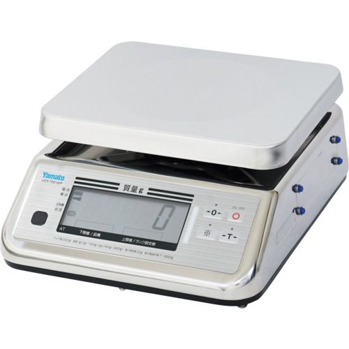 【期間限定!対象商品P2～20倍】 ＹＡＭＡＴＯ　完全防水型デジタル上皿はかり　ＵＤＳ－７００－ＷＰＫ－３　秤量３Ｋｇ（２区）　1台 (UDS700WPK3A2)