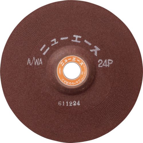 【期間限定!対象商品P2～20倍】 ＮＲＳ　オフセット型研削砥石　ニューエース　２０５×６×２２　Ａ／ＷＡ２４Ｐ　10枚 (NA2056A24P)