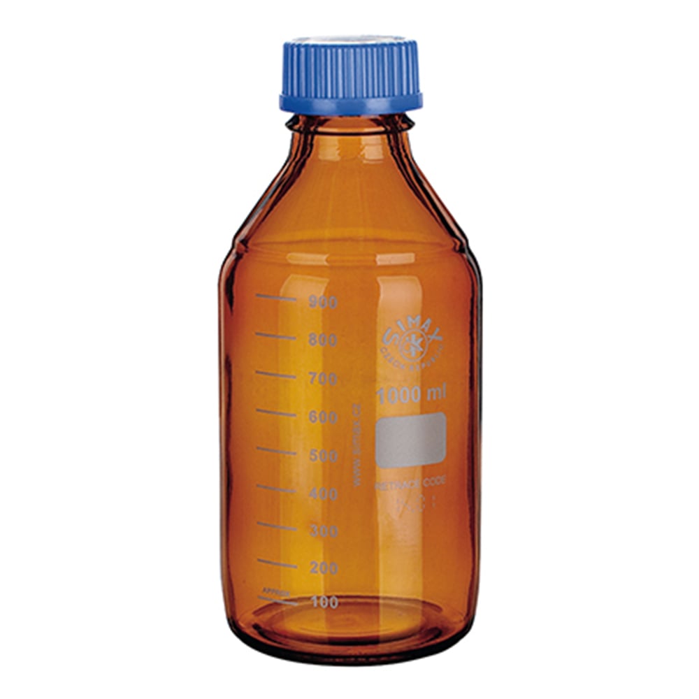 【SS押さえる 38万商いもの以上10%OFF】 螺子釘口メディウム瓶（遮光）1000mL 無菌化済 2070H/1000 1個