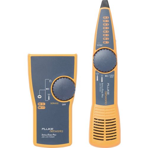 【期間限定!対象商品P2~20倍】 FLUKE NET インテリトーンPRO200 LAN トーナー & プローブ キット、ケースなし 1台 (MT820060KIT)|福祉用具のバリューケア
