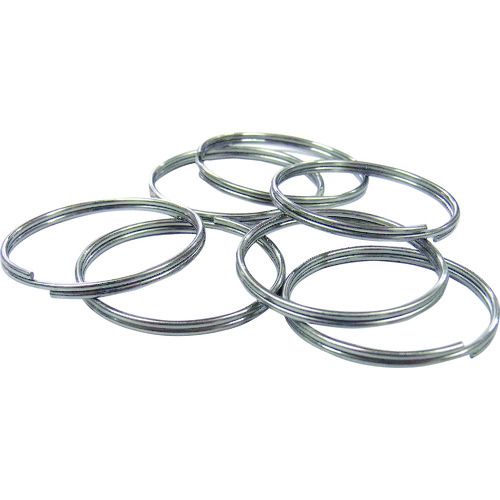 【期間限定!対象商品P2~20倍】 ニッサチェイン ステンレスWリング 1.2×22 (500個入) 1箱 (SWR12E22)