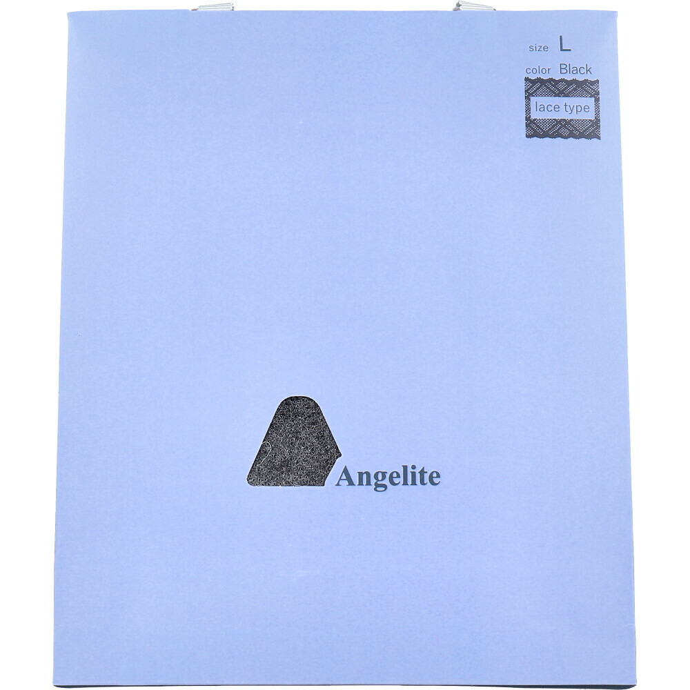 【期間限定!対象商品P2～20倍】 Angelite(アンジェライト) 機能性インナーショーツ レースタイプ ブラック Lサイズ 1枚入 1個