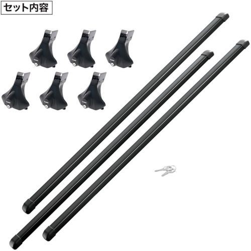 【期間限定!対象商品P2～20倍】 Ｃａｒｍａｔｅ　業務用ルーフキャリア　ハイエース用　1台 (BU200)
