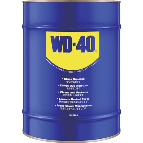 【SS制限事項 38万商いもの以上10%OFF】 ＷＤー４０ 超にじみ出る性防錆剤ＭＵＰＢＵＬＫ２０Ｌ 1缶 (WD20L)