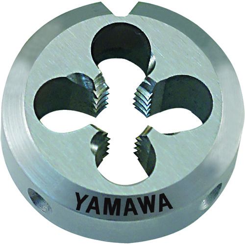 【期間限定!対象商品P2～20倍】 ヤマワ ポイントソリッドダイス ＤＰＯ Ｓ６ Ｍ６Ｘ０．５ ２５径 1個 (DPOS6M6X0.525)