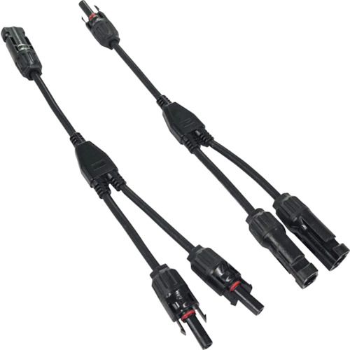 【期間限定!対象商品P2～20倍】 ＥｃｏＦｌｏｗ　ソーラーパネル並列接続用ケーブル　1個 (EFPVLTY2CBL0.3M)