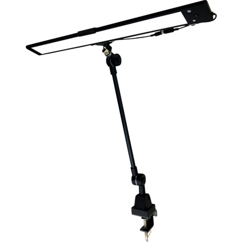 【期間限定!対象商品P2～20倍】 ＮＩＫＫＩ　クランプ固定式ＬＥＤ面発光型ライト　２１Ｗ　ＡＣ１００Ｖ 1台