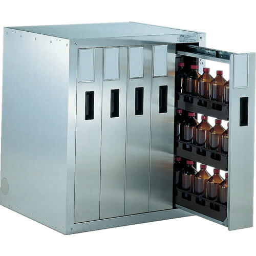 【期間限定!対象商品P2~20倍】 TRUSCO 耐震薬品庫 705X600XH800 5列引出型 1台