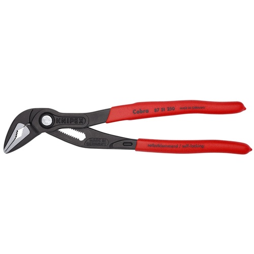 【期間限定!対象商品P2～20倍】 ＫＮＩＰＥＸ ウォーターポンププライヤー コブラＥＳ（エクストラスリム）２５０ｍｍ（ＳＢ店頭展示パッケージ仕様） 1丁