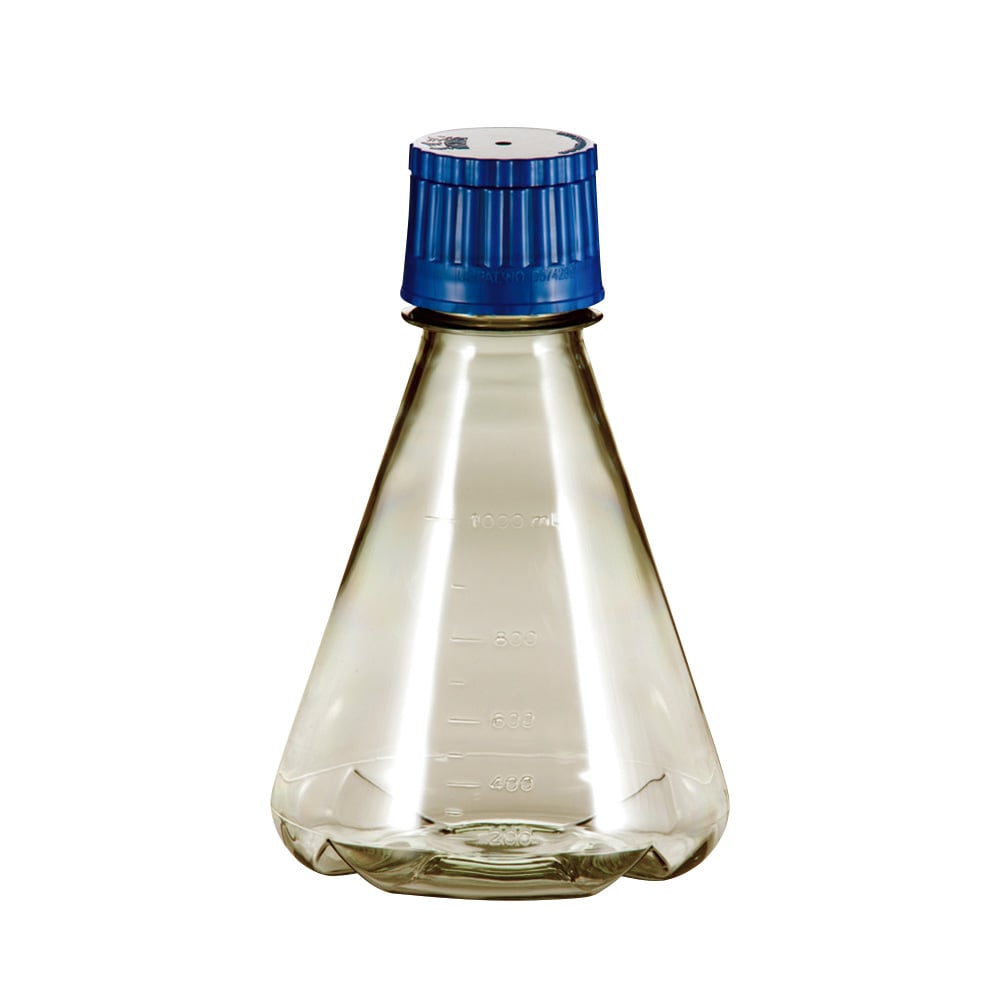 【SS押さえる 38万商いもの以上10%OFF】 パソコン無菌化三角瓶（オートクレーブ相応う）バッフル底手合い 1000mL 1容器に並べる（6個入） FBC1000S 1容器に並べる(6個入)