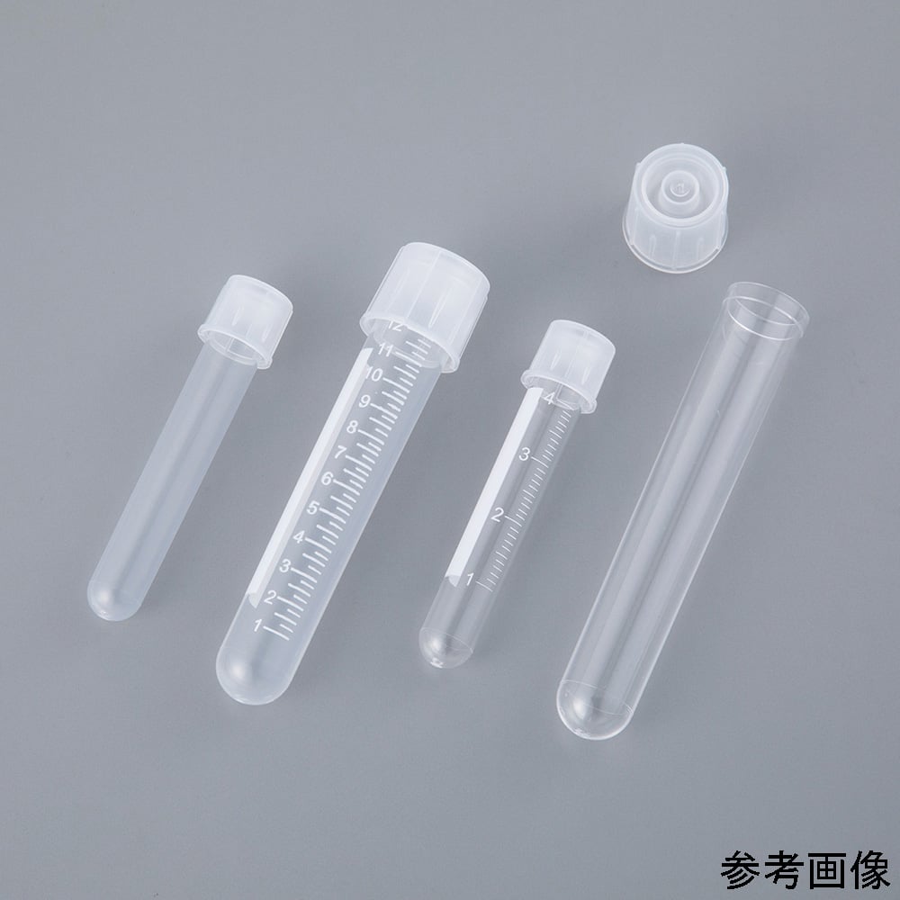 【期間限定!対象商品P2~20倍】 滅菌PSチューブ(目盛付)5mL 1箱(1本×500袋入) 34181009D 1箱(1本×500袋入)